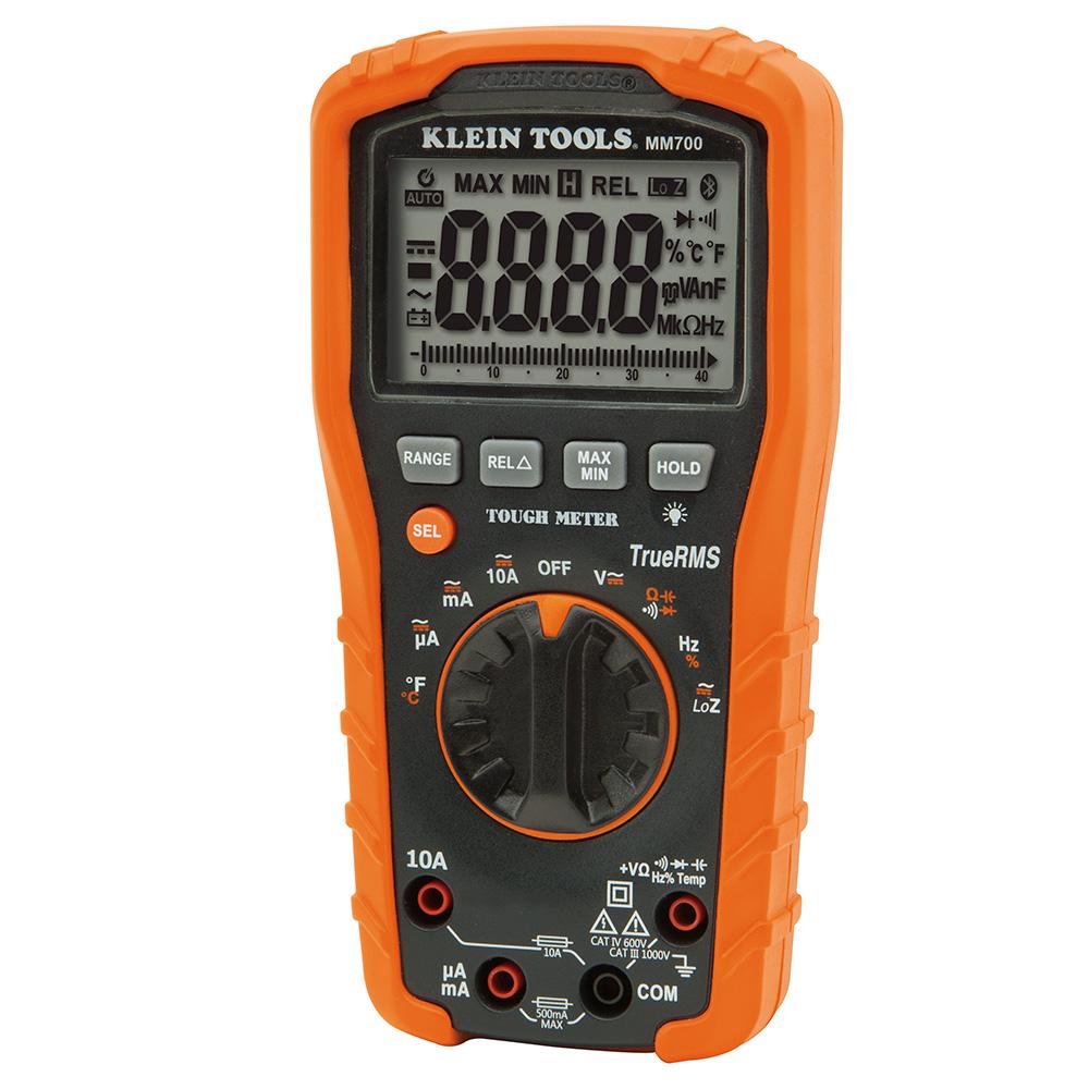 Klein Tools MM700 Digital Multimeter TRMS/Low Impedance, 1000V