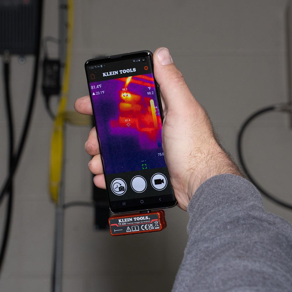 Klein Tools TI220 Thermal Imager for Android® Devices