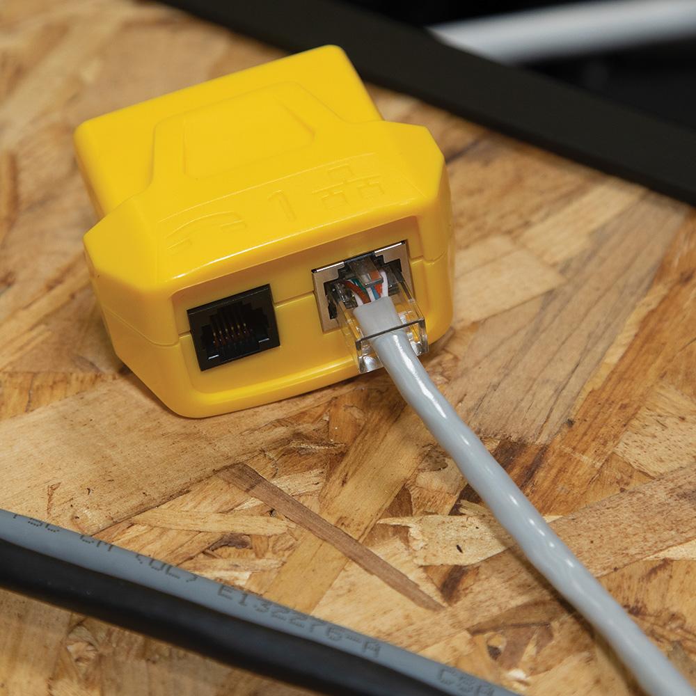 Klein Tools VDV501-210 Self-Storing Test + Map Replacement Remote for Scout® Pro 3 Tester