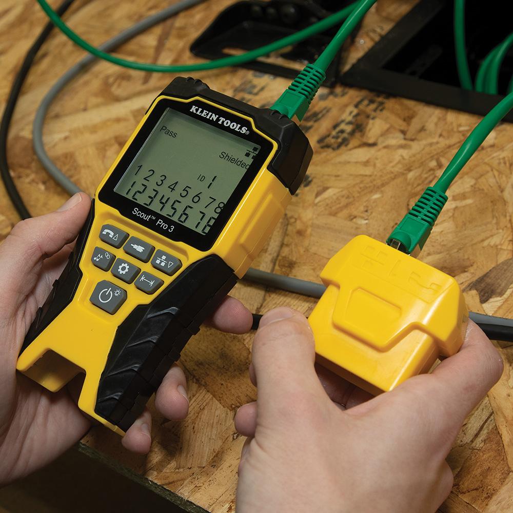 Klein Tools VDV501-210 Self-Storing Test + Map Replacement Remote for Scout® Pro 3 Tester
