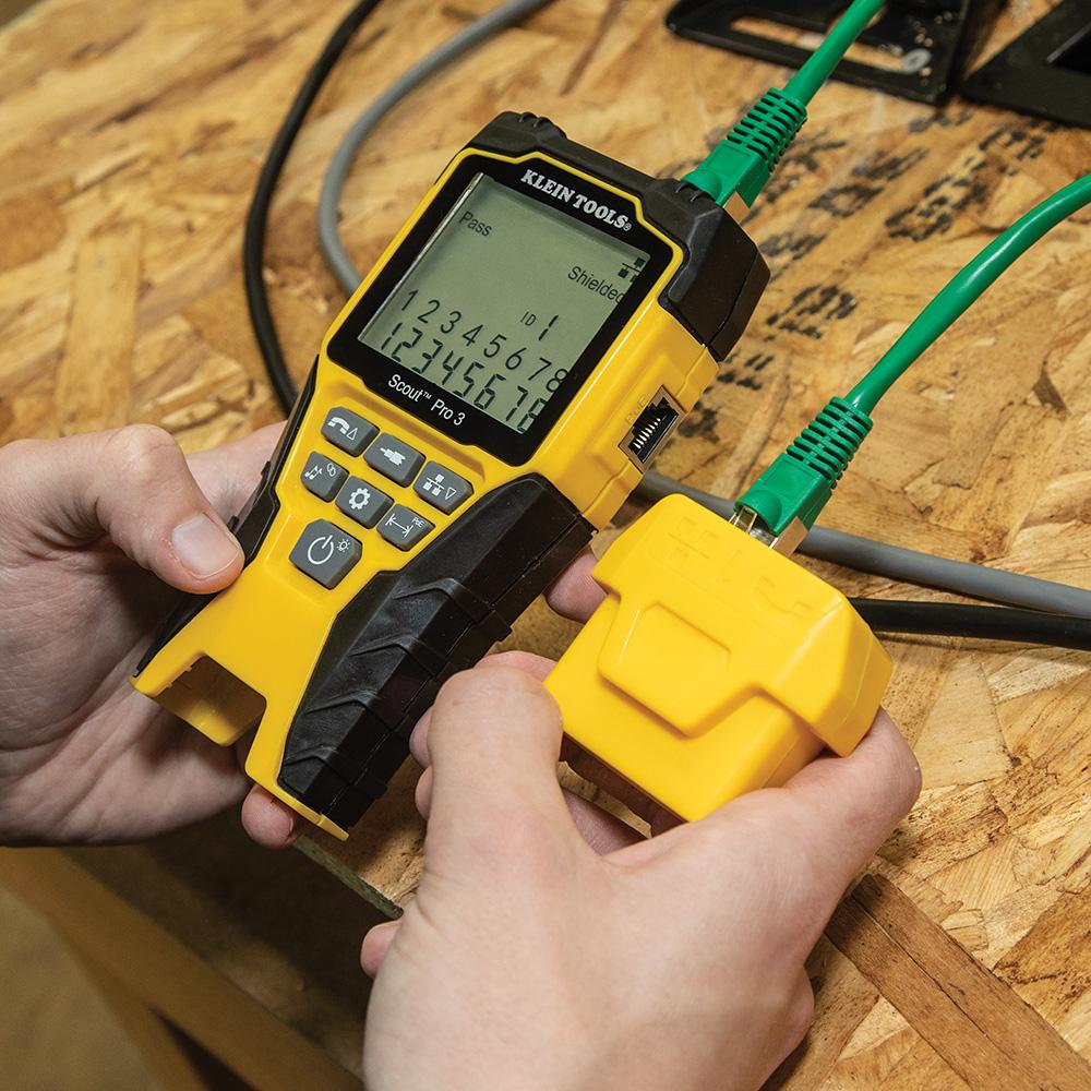 Klein Tools VDV501-210 Self-Storing Test + Map Replacement Remote for Scout® Pro 3 Tester