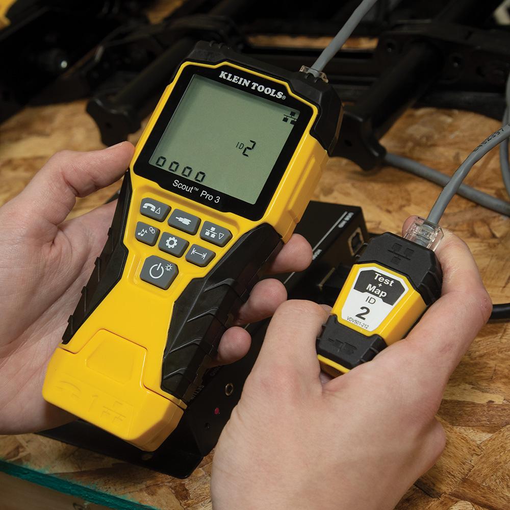 Klein Tools VDV501-214 Test + Map Remote #4 for Scout® Pro 3 Tester