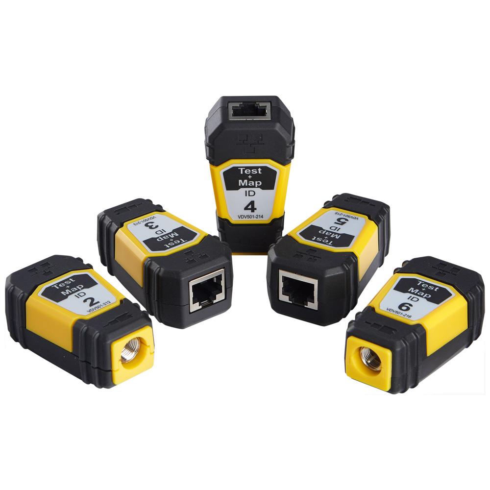 Klein Tools VDV770-850 Test + Map Remotes (#2 - #6) Upgrade Kit for Scout® Pro 3 Tester