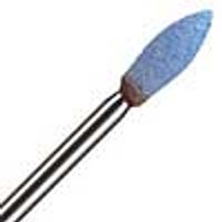 Foredom A-CK8318 Ceramcut Blue, Mounted, Flame, Med, 1/8