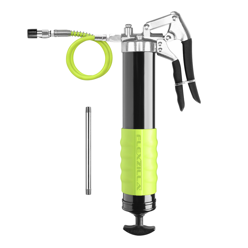 FlexZilla L1325FZ Heavy Duty Pistol Grip Grease Gun