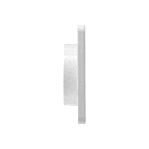 Lambro 1423W 4 Inch White Plastic Wall Exhaust Louvered Dryer Vent