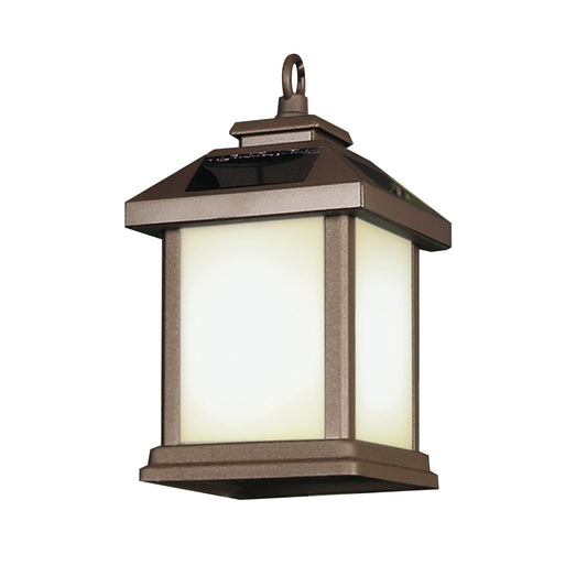 Feit Electric LAN4SQ/SYNC/SOL/BZ OneSync Landscape LED Square Solar Lantern