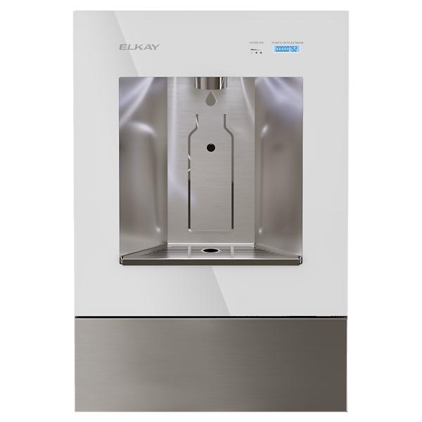 Elkay LBWDC00WHC ezH2O Liv® Pro In-Wall Commercial Filtered Water Dispenser Non-refrigerated Aspen White