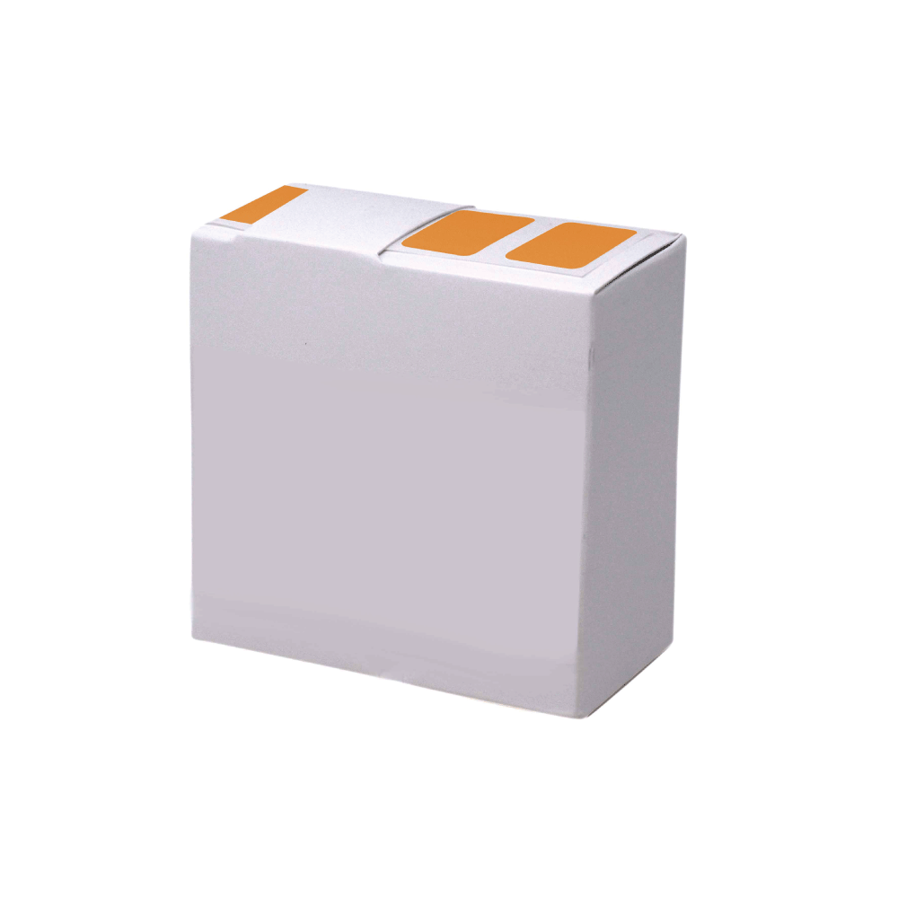 Globe Scientific LCR-38X19N Label Rolls Cryo 38x19mm for General Use Orange