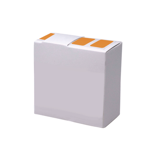 Globe Scientific LCR-38X19N Label Rolls Cryo 38x19mm for General Use Orange
