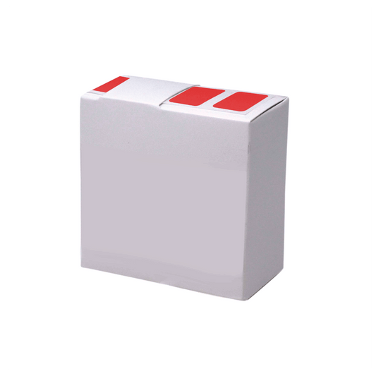 Globe Scientific LCR-38X19R Label Rolls Cryo 38x19mm for General Use Red