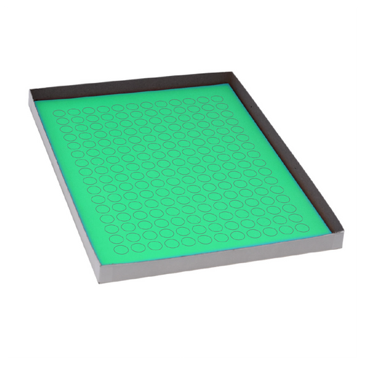 Globe Scientific LCS-D13G Label Sheets Cryo 13mm Dots for 1.5-2mL Tubes 20 Sheets 192 Labels per Sheets Green
