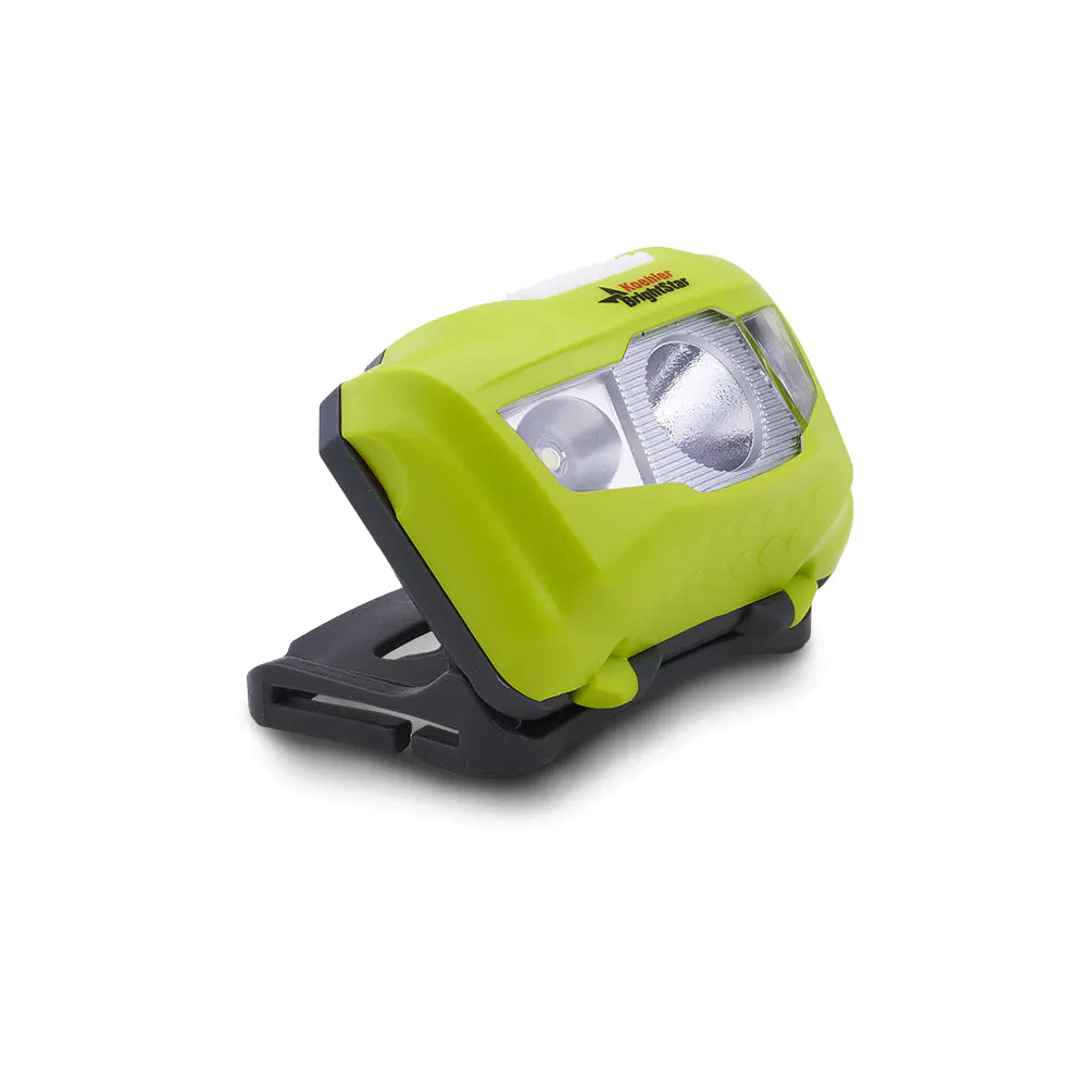 KBS 200501-B Vision LED Headlamp, Hi-Vis Green, C1D1 Approved (Batteries Included)