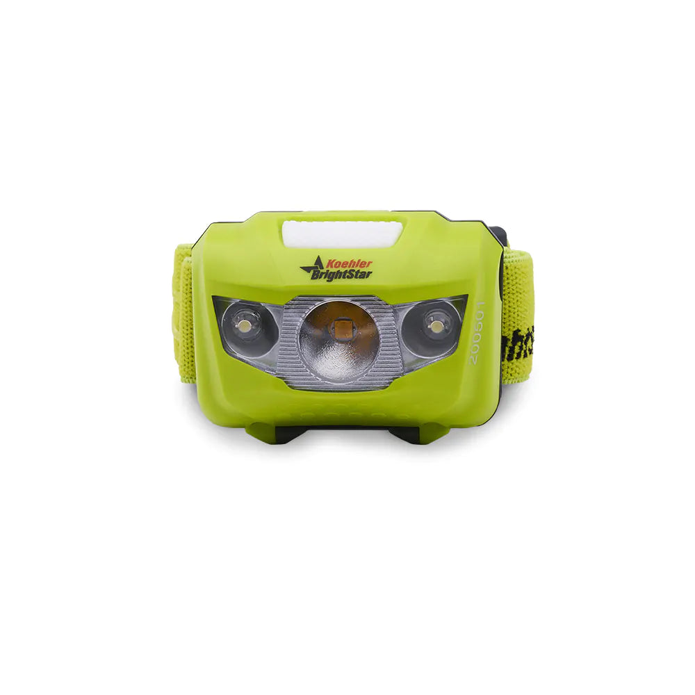 KBS 200501 Vision LED Headlamp, Hi-Vis Green, C1D1 Approved