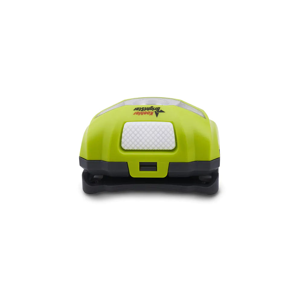 KBS 200501-B Vision LED Headlamp, Hi-Vis Green, C1D1 Approved (Batteries Included)