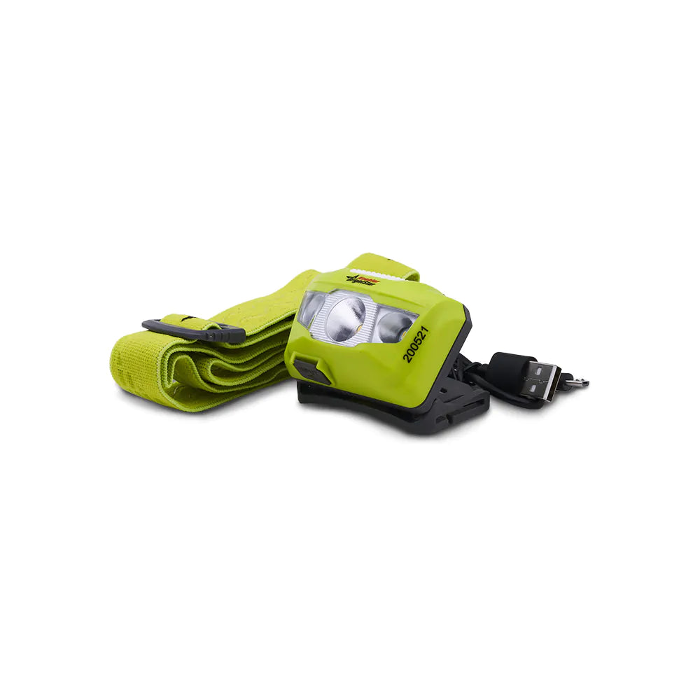 KBS 200521 Vision Rechargeable LED Headlamp, Hi-Vis Green