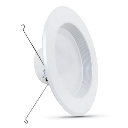 Feit Electric LEDR56B/927CA/MP/6 5/6 in. 75W Replacement Soft White (2700K) Dimmable LED Recessed Downlight (6-Pack)
