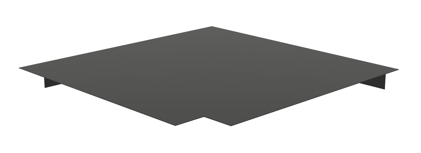 Tennsco LFCF-12 Locker Flat Top Corner Filler