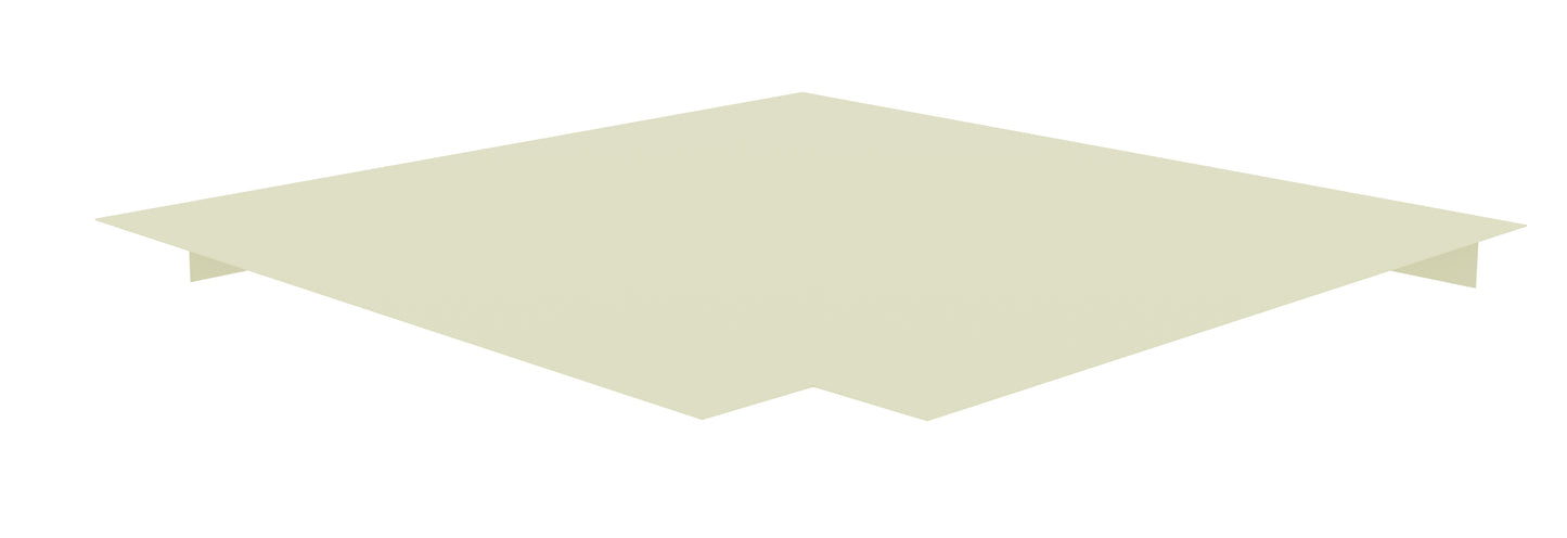 Tennsco LFCF-15 Locker Flat Top Corner Filler