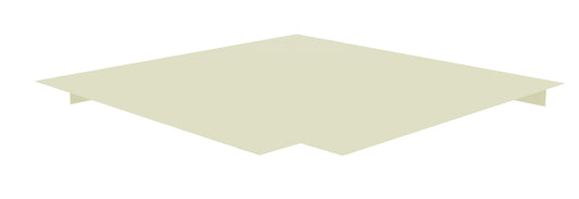 Tennsco LFCF-15 Locker Flat Top Corner Filler
