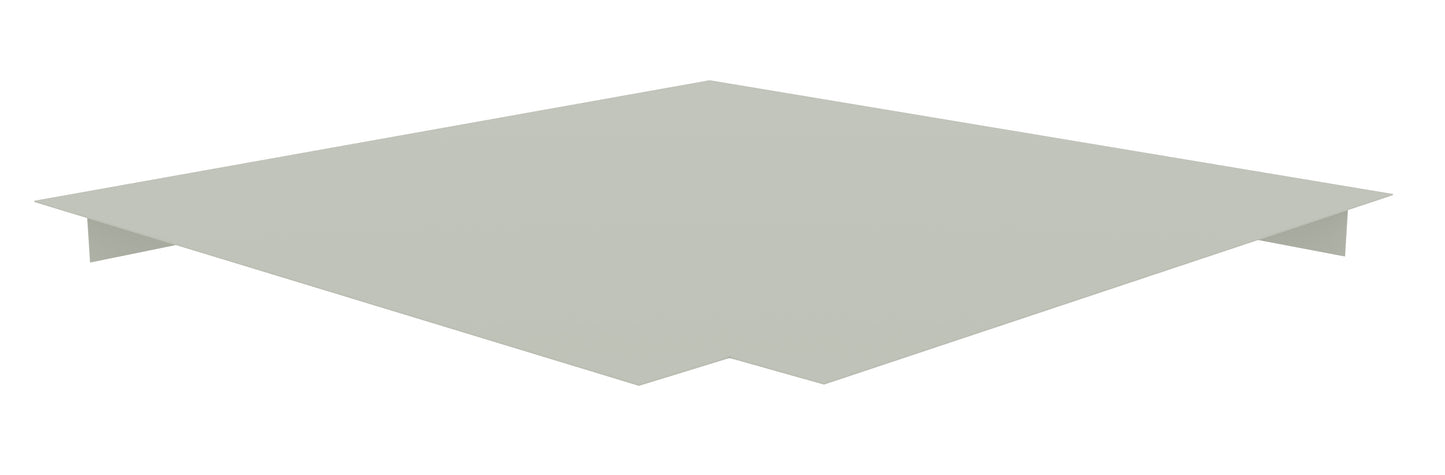 Tennsco LFCF-18 Locker Flat Top Corner Filler