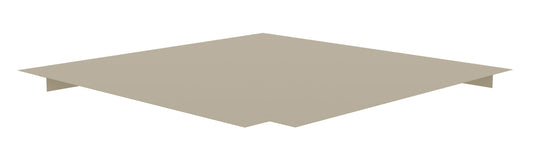 Tennsco LFCF-24 Locker Flat Top Corner Filler