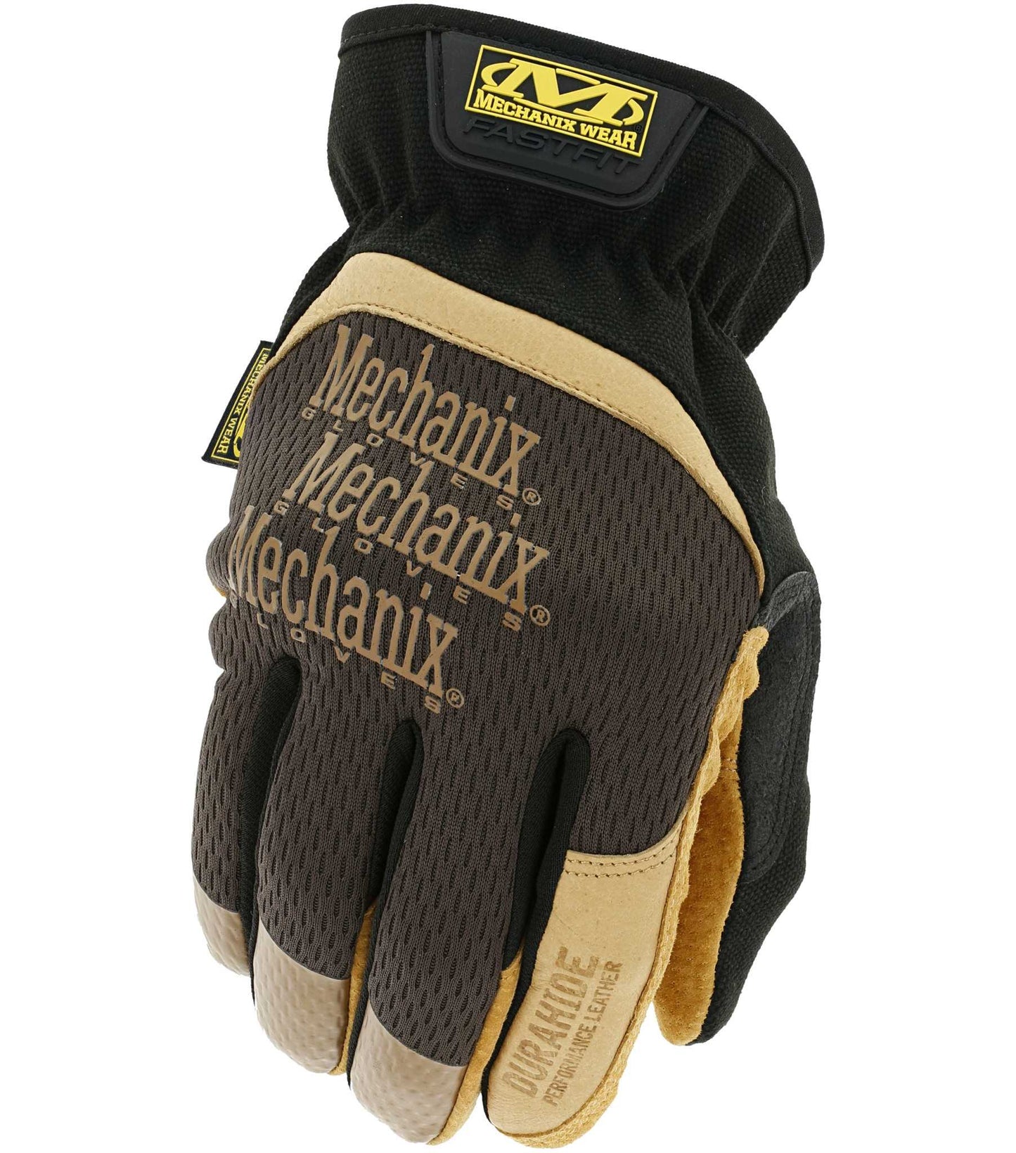 Mechanix Wear LFF-75B-009 Leather FastFit® Leather Work Gloves, Size-M