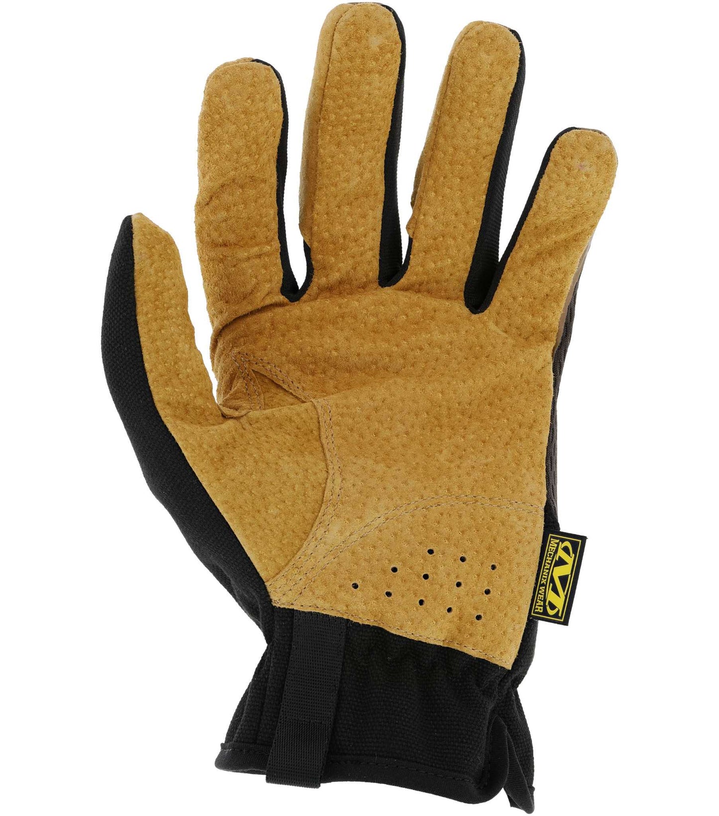 Mechanix Wear LFF-75B-009 Leather FastFit® Leather Work Gloves, Size-M