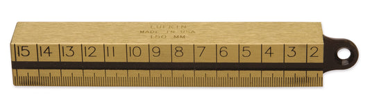 Lufkin T150MMN 20 oz. Outage Solid Brass Square Metric Plumb Bob
