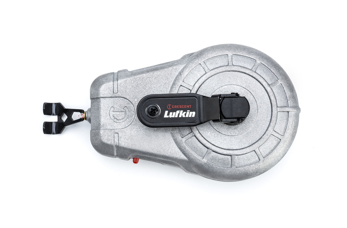 Lufkin CLA100AB 100' Aluminum Chalk Reel with Blue Chalk