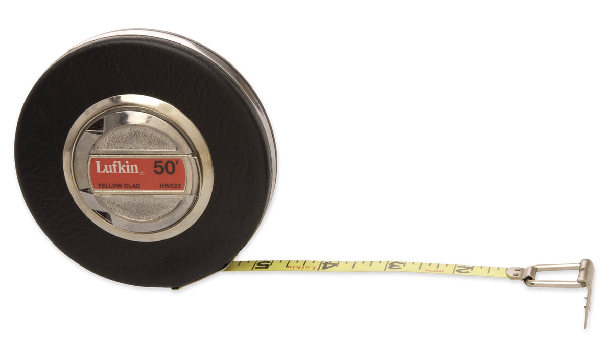 Lufkin HW223 3/8" x 50' Banner® Yellow Clad Tape Measure