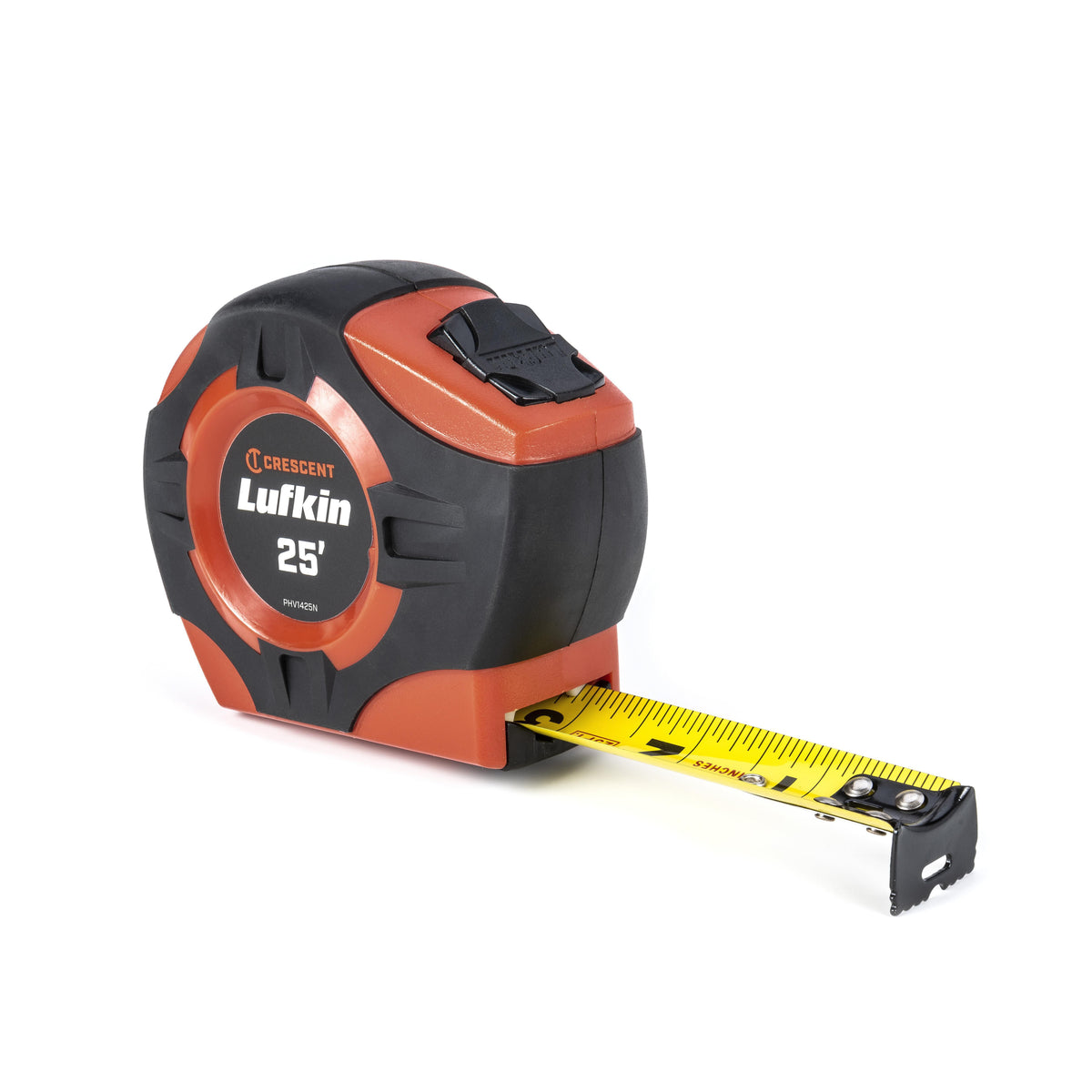 Lufkin PHV1425N 1" x 25" P1000 Series Yellow Clad A5 Blade Power Return Tape Measure