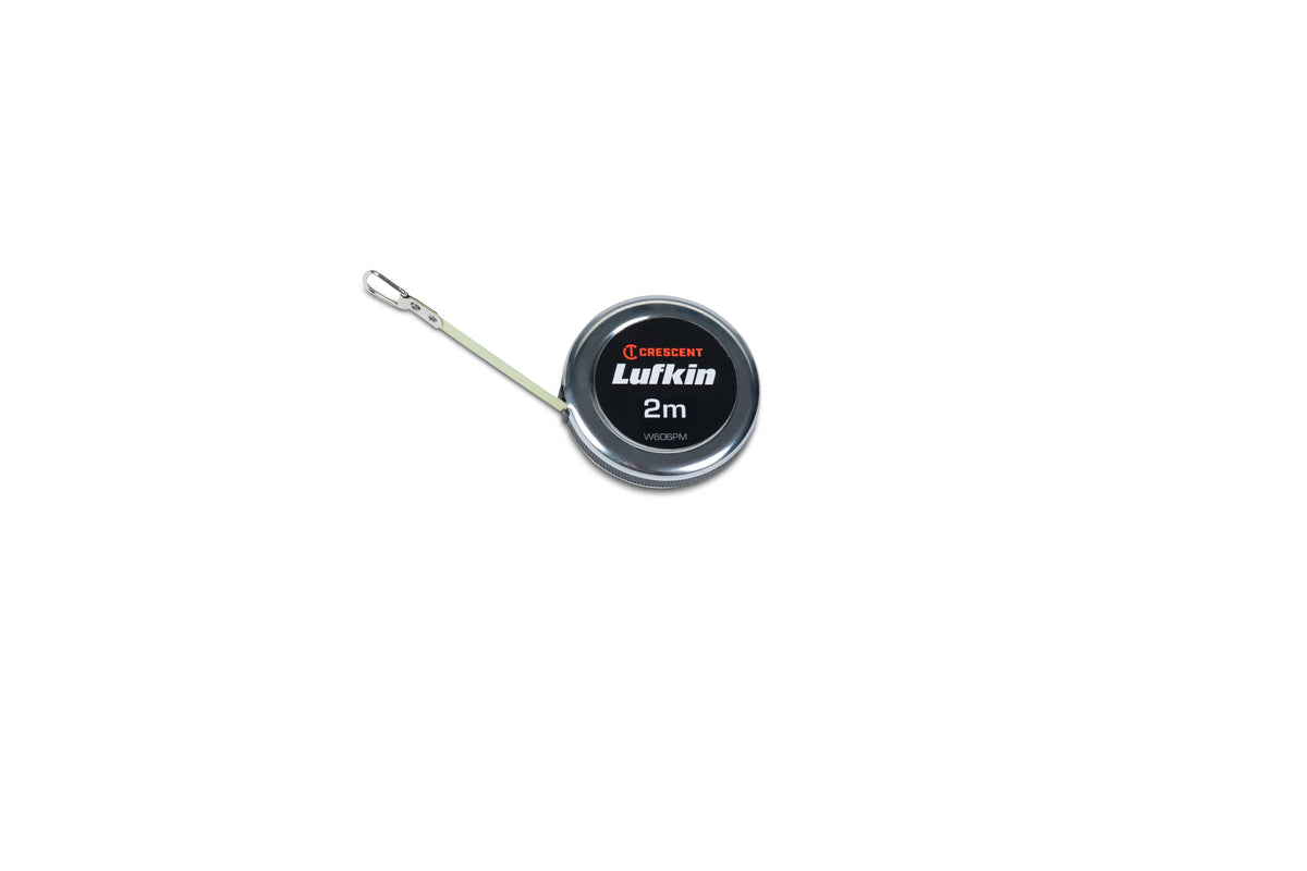 Lufkin W606PD 1/4" X 6" Executive Diameter Pocket Tape