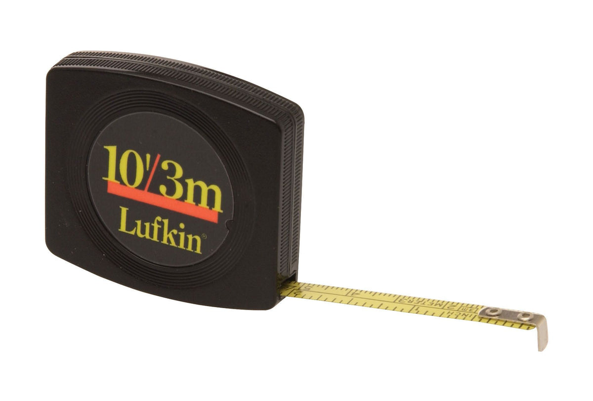 Lufkin W616BO 1/4" x 6' Pee Wee® Case Yellow Clad Pocket Tape Measure