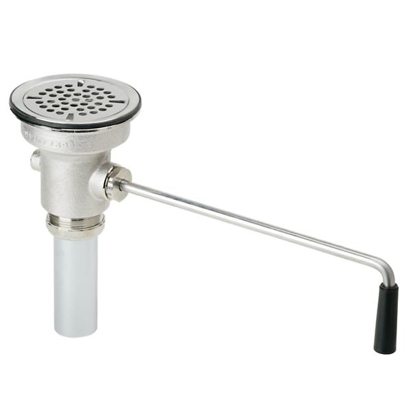 Elkay LK25RT 3-1/2 Drain Fitting Rotary Lever Operated with 2" OD Tailpiece