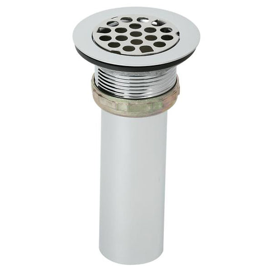 Elkay LK337 Drain Fitting 2" Type 316 Stainless Steel Body Grid Strainer and Tailpiece