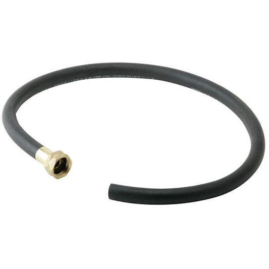 Elkay LK402 36" Black Heavy Duty Rubber Hose with Standard Female Faucet Hose Connection on One End