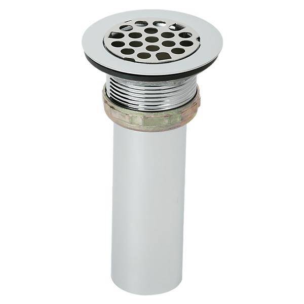 Elkay LK8 2" Drain Fitting Type 304 Stainless Steel Body Grid Strainer and Tailpiece