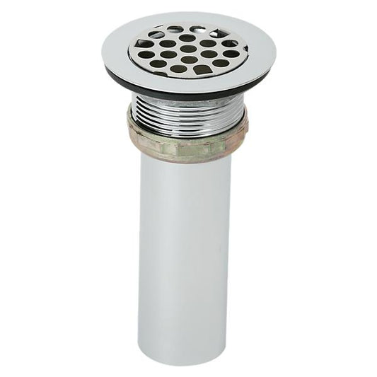 Elkay LK8 2" Drain Fitting Type 304 Stainless Steel Body Grid Strainer and Tailpiece