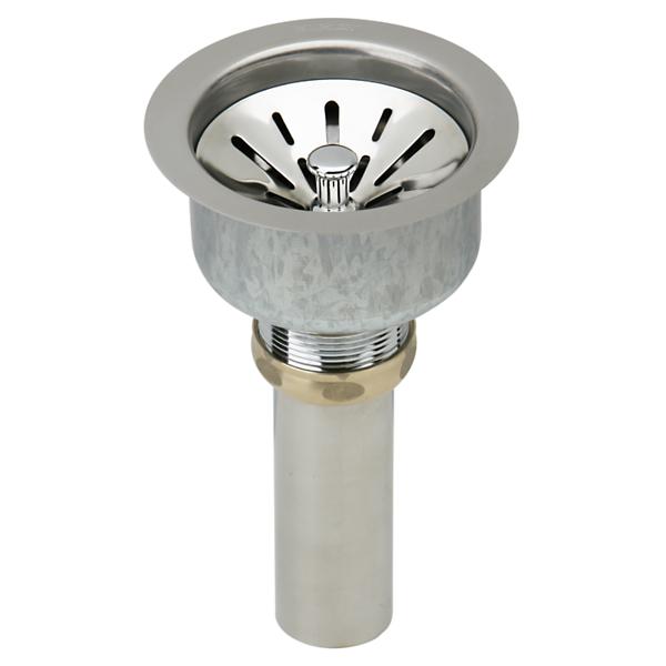 Elkay ELUH1113DBG Lustertone® Classic Stainless Steel 14-1/4" x 15-3/4" x 5-15/16" Single Bowl Undermount Sink Kit