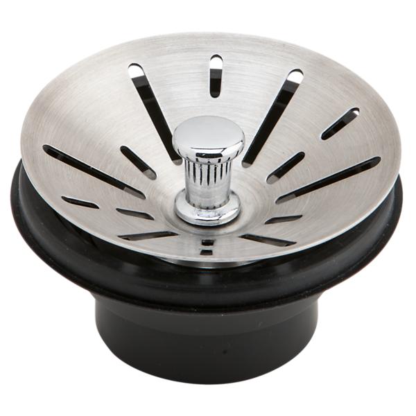 Elkay LKDS35 3-1/2" Garbage Disposal Stopper / Strainer for use with Perfect Drain®-Satin Finish