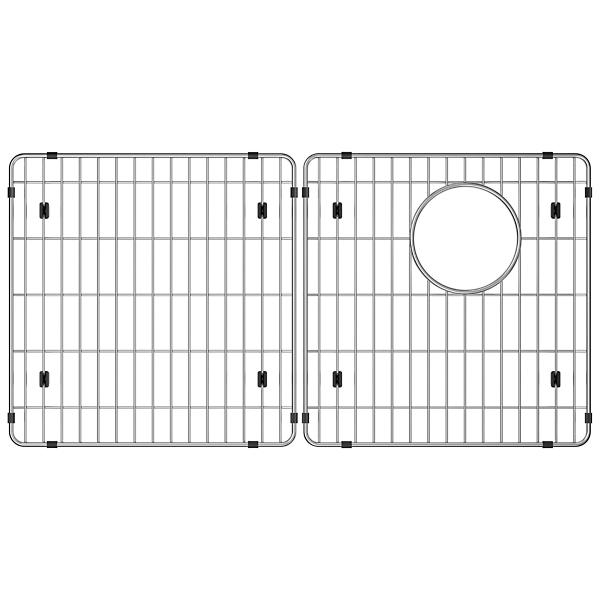 Elkay LKOBG3016RSS Stainless Steel 28-1/4" x 14-5/16" x 1-1/4" Bottom Grid