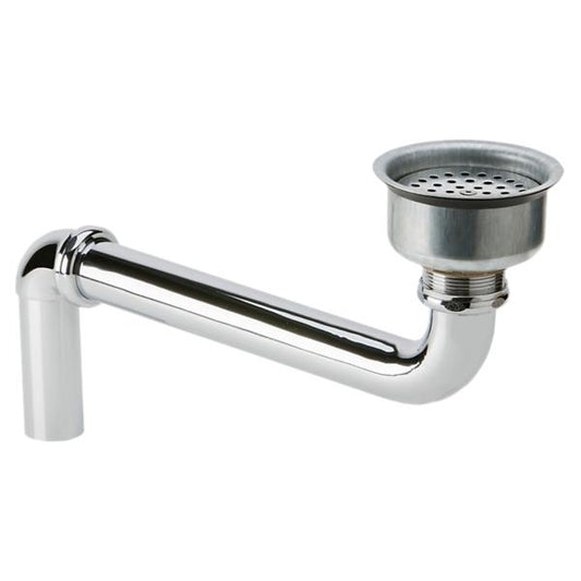 Elkay LKPDAD18B Perfect Drain® Chrome Plated Brass Body Strainer and LKADOS Tailpiece