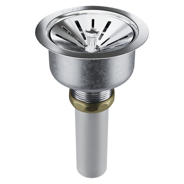 Elkay LKPDQ1 Perfect Drain® Fitting Type 304 Stainless Steel Body and Strainer