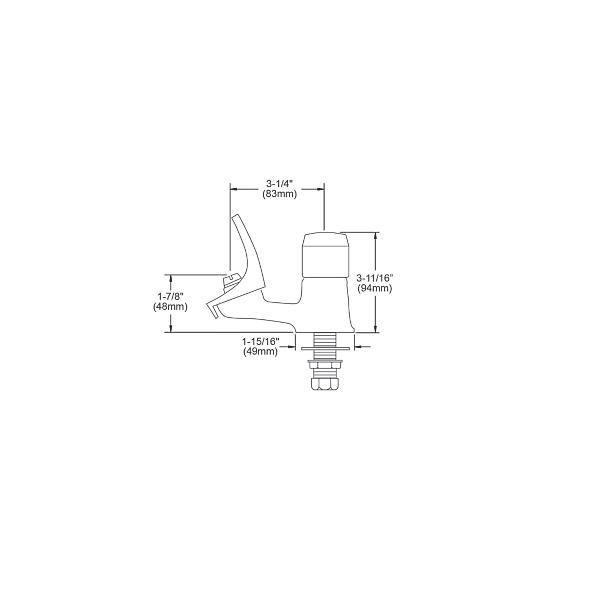 Elkay LKSS1141A Stainless Steel Classroom Bubbler