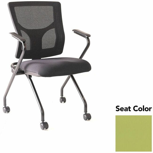 Lorell LLR62019009 Conjure Mesh Training Chairs with Arms