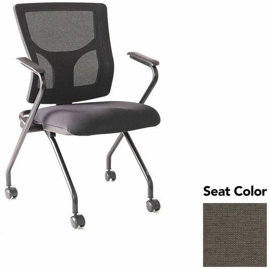 Lorell LLR6201986 Conjure Mesh Training Chairs with Arms
