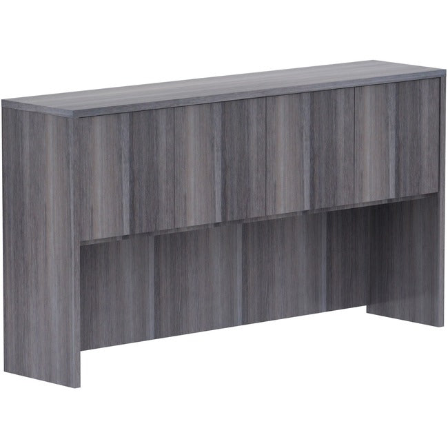 Lorell LLR69619 Essentials Series Stack-on Hutch with Doors