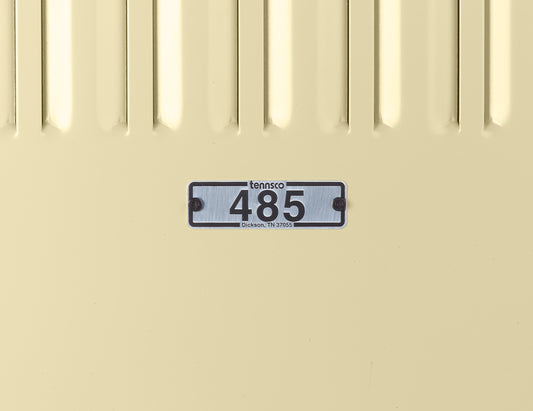 Tennsco LNP-A Locker Number Plate-Aluminum
