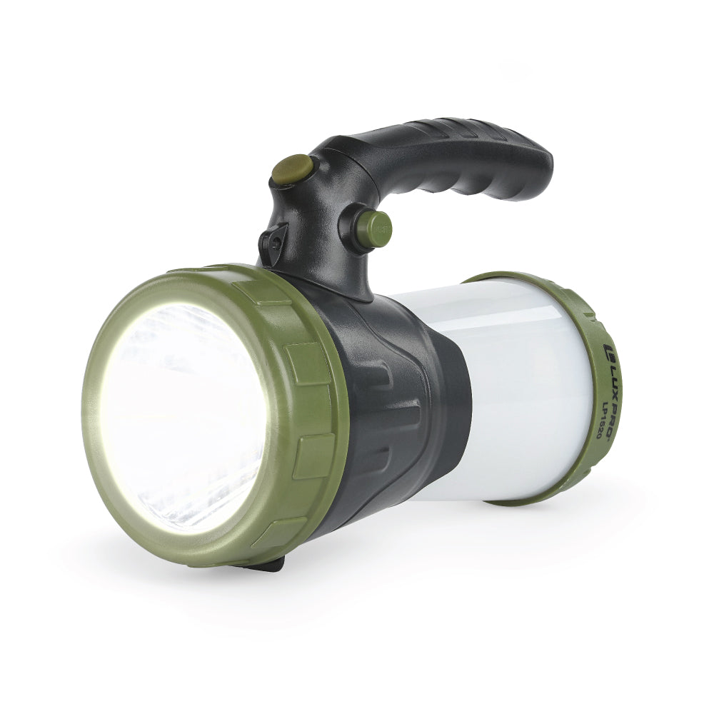 LUXPRO LP1520 Rechargeable Multi-Mode 600 Lumen Spotlight Lantern, 4 Pieces Case